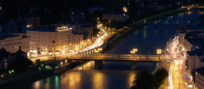 Salzburg by night